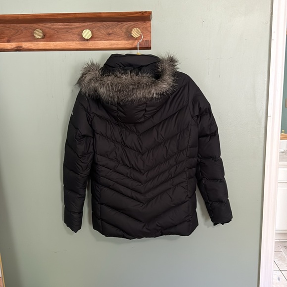 Columbia Down Black Coat Jacket - Picture 4 of 5